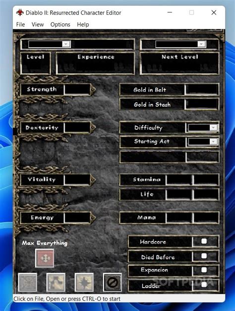 diablo ii resurrected item editor.